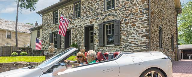 Stone house driving tour