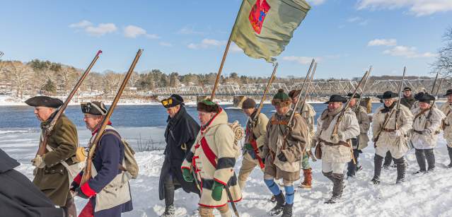Washington Crossing Reenactment
