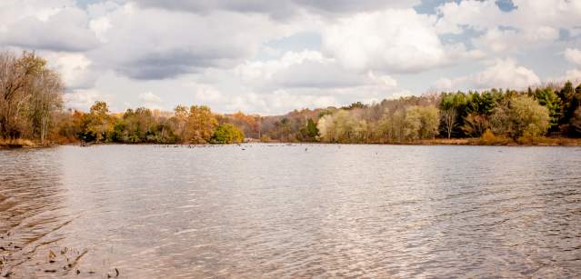 Lake at Peace Valley Park