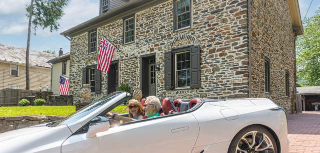 Stone house driving tour