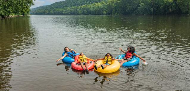 Bucks County River Tubing