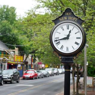 New Hope clock