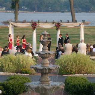 Outdoor Wedding at Pen Ryn Mansion