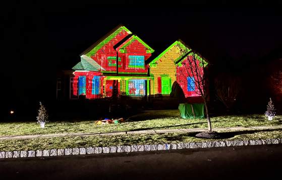 Residential Lights blog- Pipersville Projections