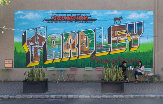 Yardley Mural
