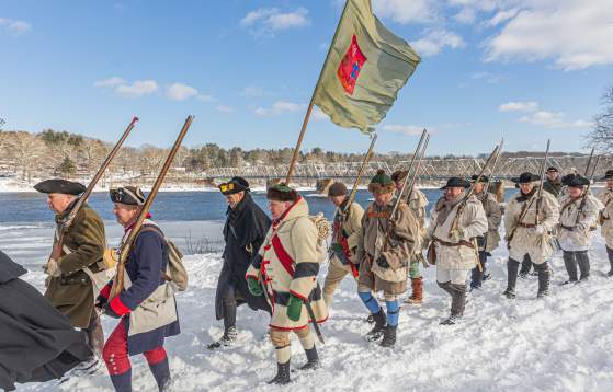 Washington Crossing Reenactment