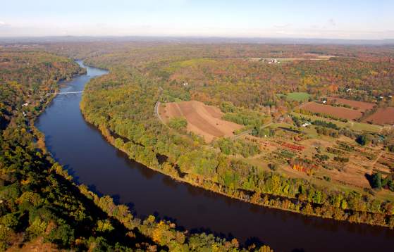Delaware River from Above
