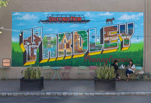 Yardley Mural
