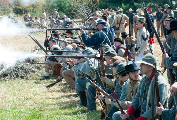 civil war reenactment