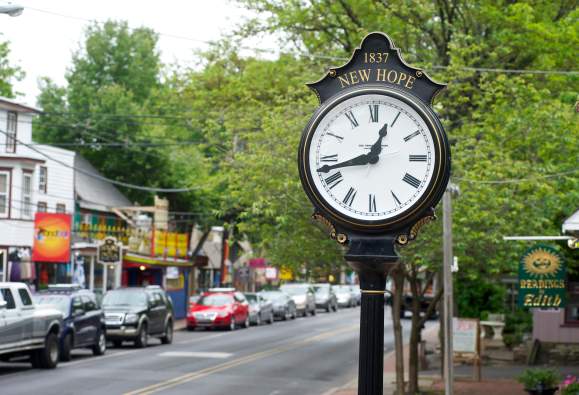 New Hope clock