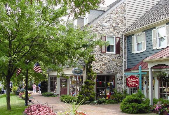Peddler's Village spring