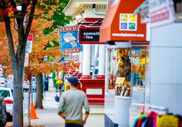 Fall is the perfect time to visit and shop in Doylestown, Bucks County.