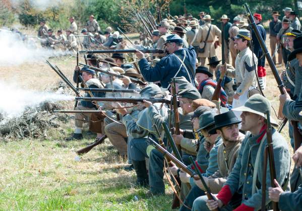civil war reenactment