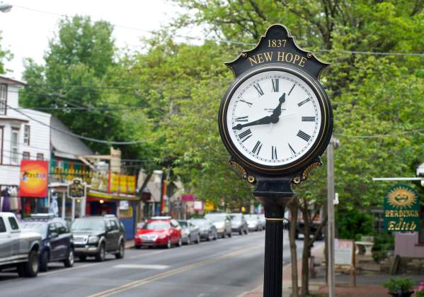 New Hope clock