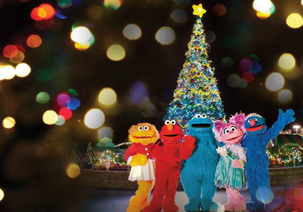 Christmas at Sesame Place