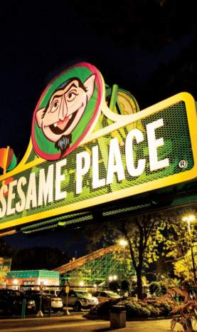 Sesame Place Spooktacular Nighttime