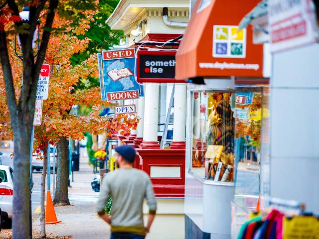 Fall is the perfect time to visit and shop in Doylestown, Bucks County.