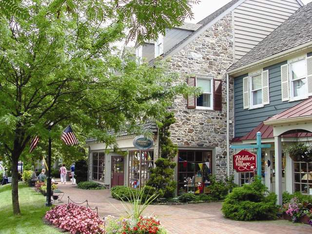 Peddler's Village spring