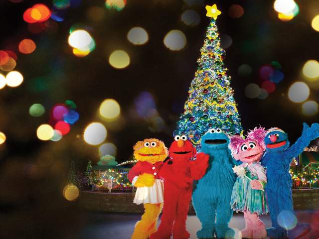 Christmas at Sesame Place