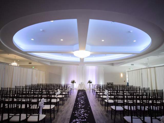 The Warrington Country Club ceremony