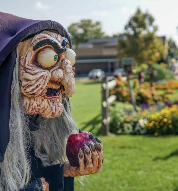 Scarecrows at Peddler's Village