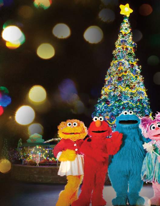 Christmas at Sesame Place