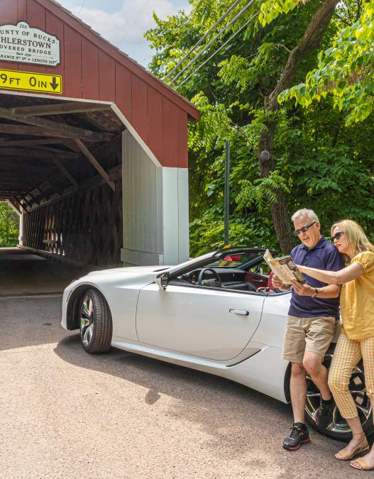 Self-Guided & Guided Road Trip Experiences Through Bucks County, PA