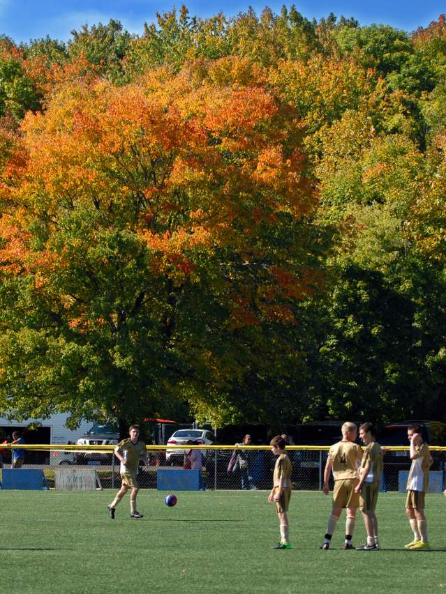 Macclesfield Park is a great tournament location for the YMS Columbus Cup.