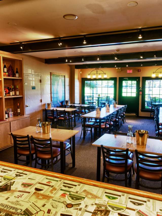Counter at Chaddsford Winery