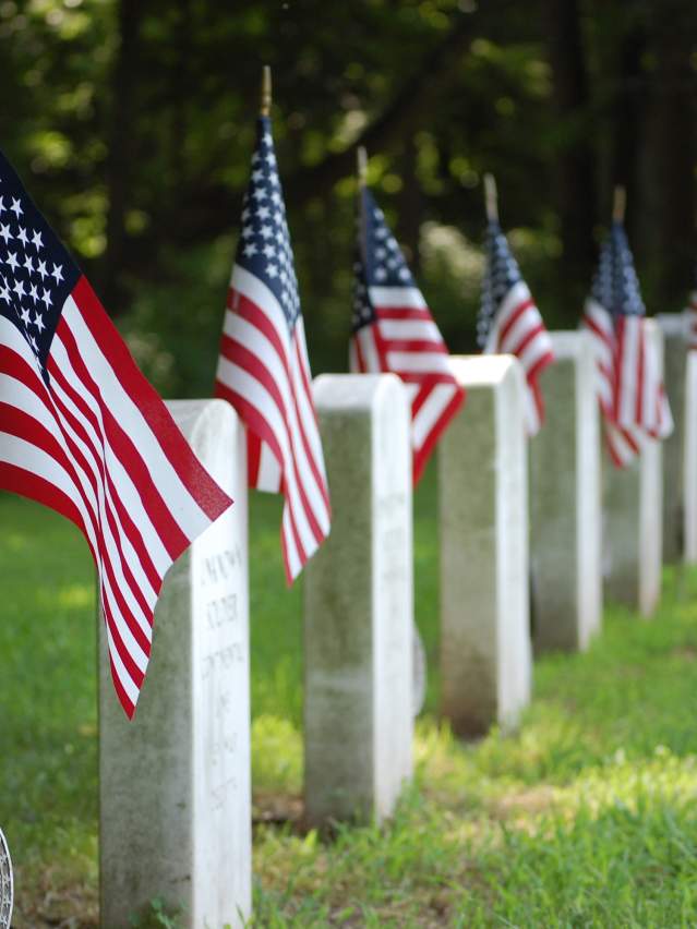 Graves at Washington Crossing Historic Park
