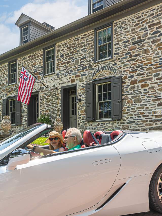 Stone house driving tour