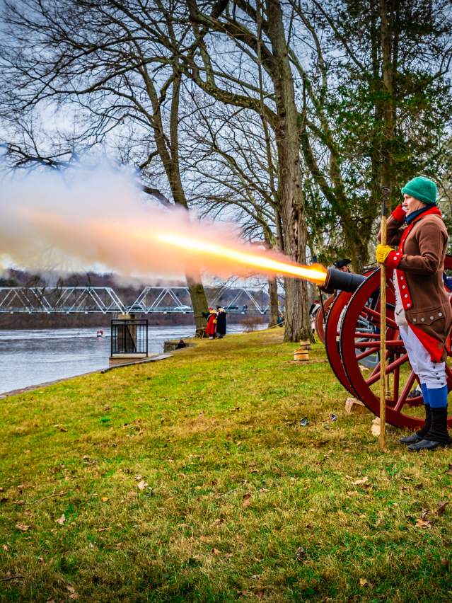 Washington Crossing Re-enactment