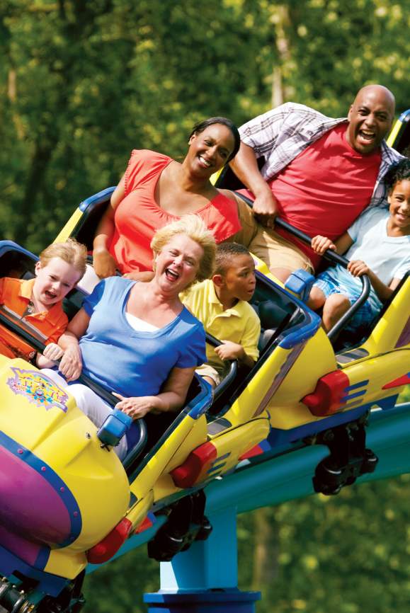 Roller Coaster at Sesame Place