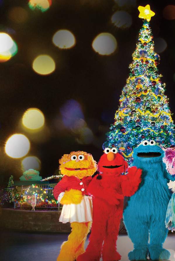 Christmas at Sesame Place