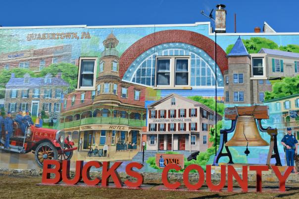 Bucks County Fabricated Logo- Quakertown