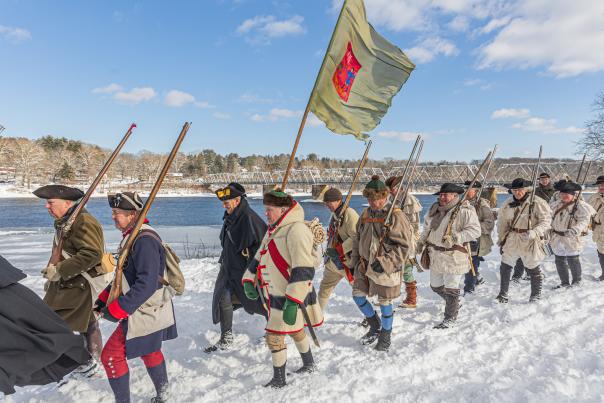 Washington Crossing Reenactment