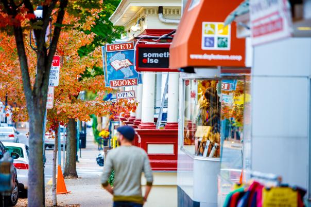 Fall is the perfect time to visit and shop in Doylestown, Bucks County.
