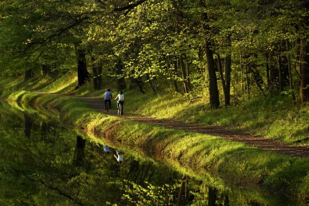 Cycling on the Delaware Canal