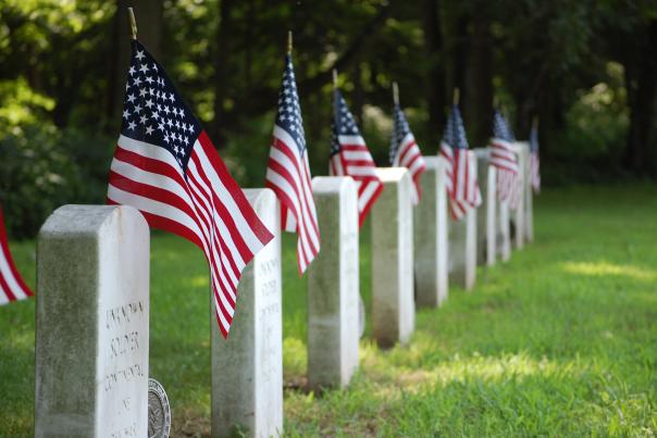 Graves at Washington Crossing Historic Park