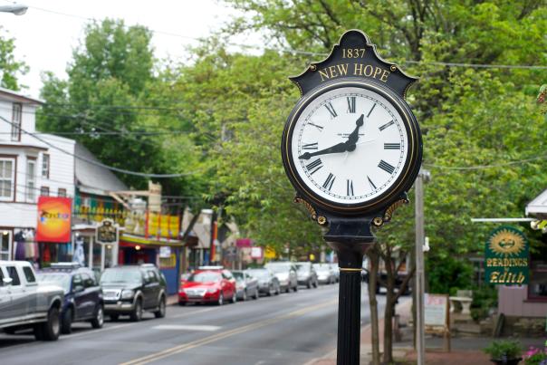 New Hope clock