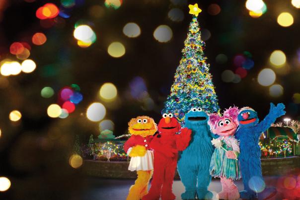 A Very Furry Christmas at Sesame Place