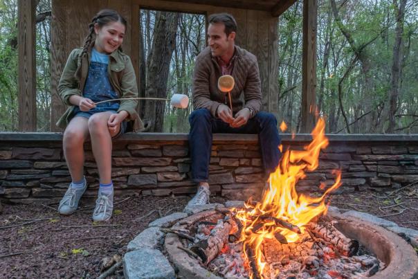 Roasting marshmallows