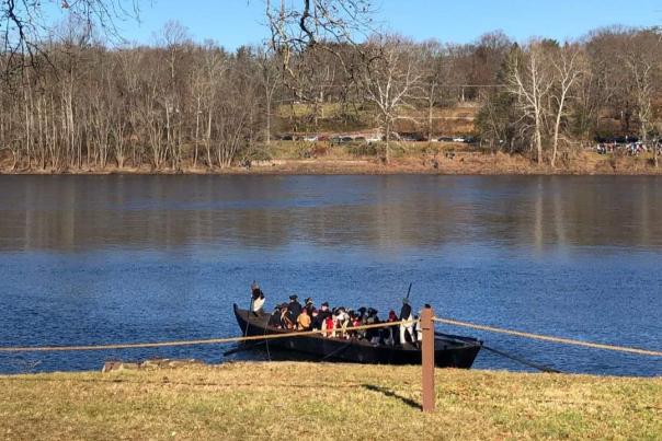 Washington Crossing Reenactment