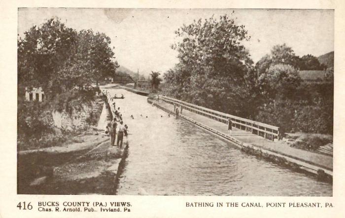 Bucks County postcards