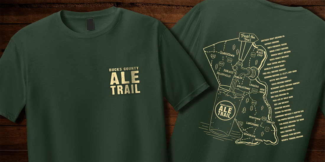Bucks County Ale Trail T-Shirt