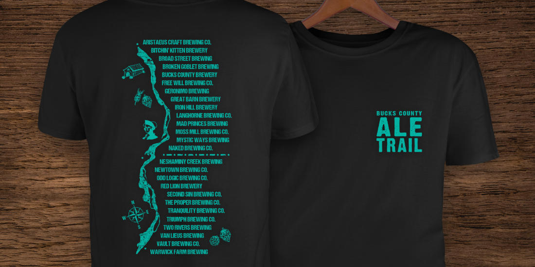 Bucks County Ale Trail T-Shirt