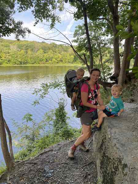 Hiking with toddlers - Nockamixon