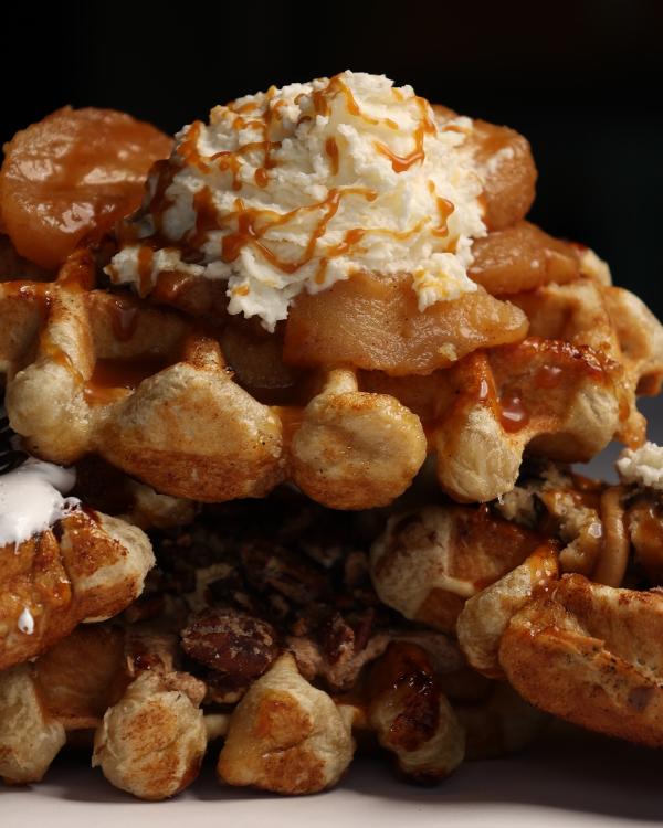 Nina's Waffles- fall foods blog