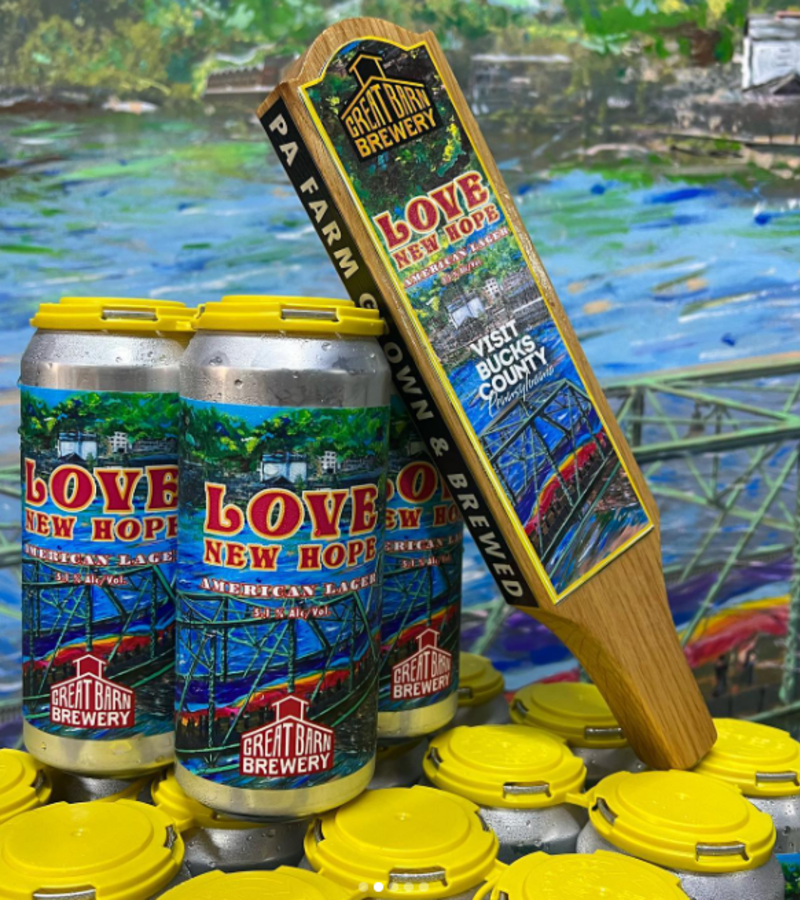 Great Barn Brewery's "Love NEW HOPE"