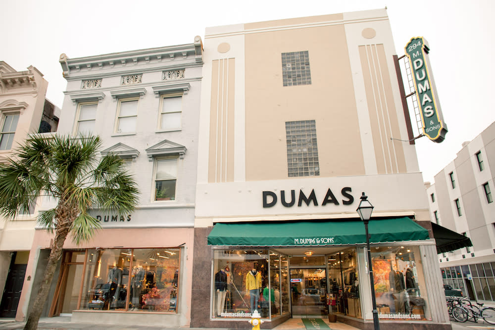 M. Dumas and Sons storefront